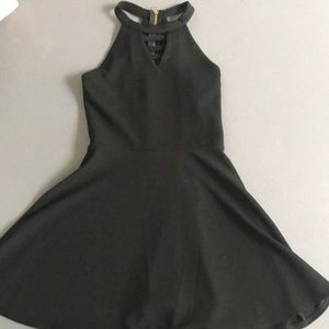 WORN ONCE formal black dress